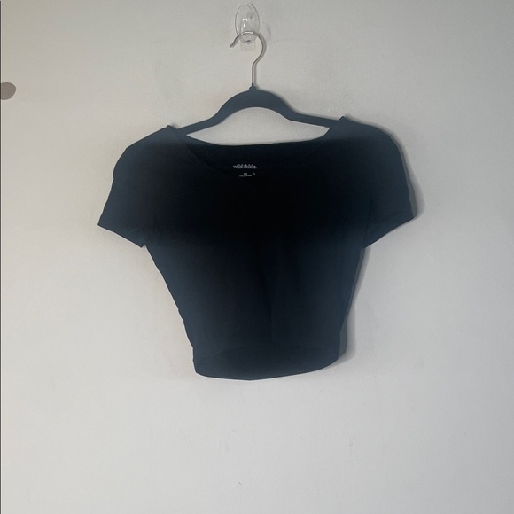 wild fable Tops - Wild Fable Midnight Black Crop Top